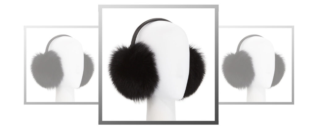 Gorski Fox Fur Earmuffs