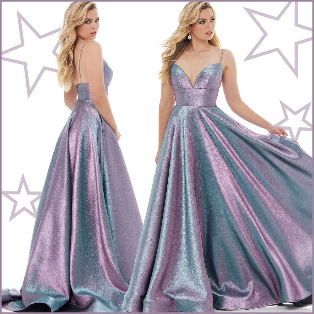 Galaxy themed prom dress hotsell