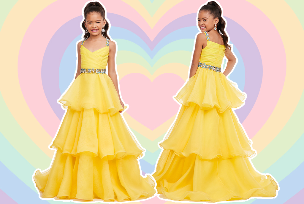 New kids outlet gown